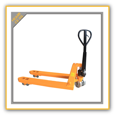 Top quality yellow heavy load 5ton hand pallet truck