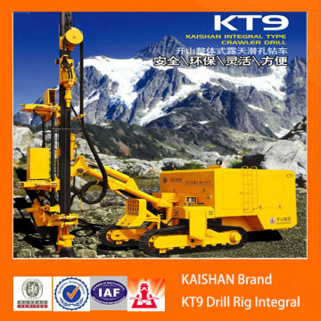 KT7 monolithic high pressure DTH crawler drill