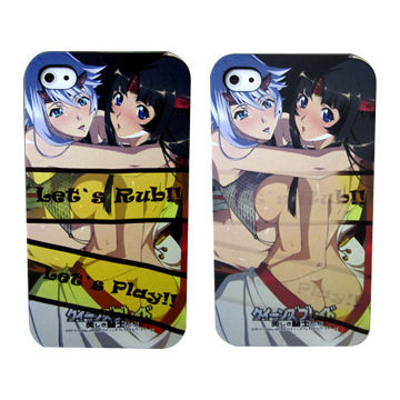 Plastic Cases for iPhone, with Rubberized Finish and Direct Access to All Device Features