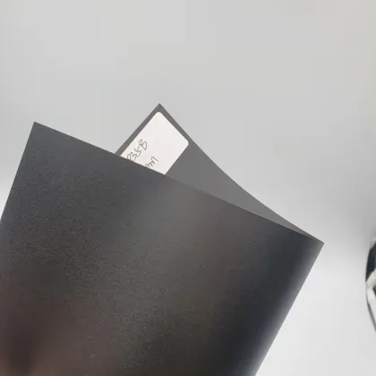 Matte black environmentally friendly PC sheet