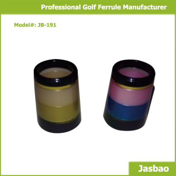 2015 Hot Selling Colorful Plastic Golf Ferrule Joint