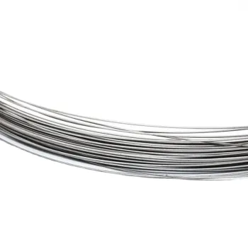 TA1 and TA2 Titanium Wire (0.1-0.8mm) - Grades 1 & 2: Polished Surface, Straight Spool Patterns for Welding, Bending, and Cutting Applications