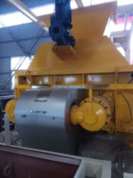 Automatic Twin-shaft Concrete Mixer 1500L
