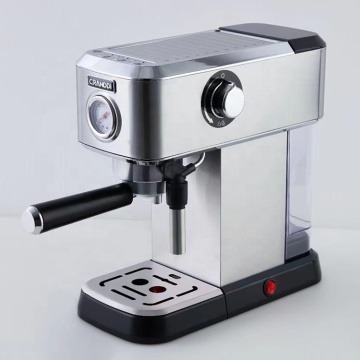 15 Bar Espresso Coffee Machine with Milk Foam and 1.25L Removable Water Tank