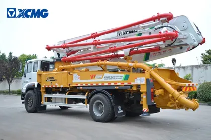 XCMG Used Concrete Equipment HB37V Schwing 37 M Cement Pump Truck for Sale
