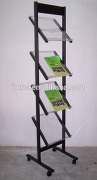 Book Magazine Brochure Display Rack-Literature stand