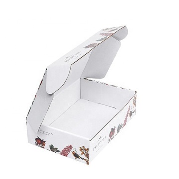 caja de embalaje plegable de envío de cartón de papel