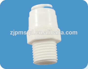 male straight quick fitting,plastic water tube fittings