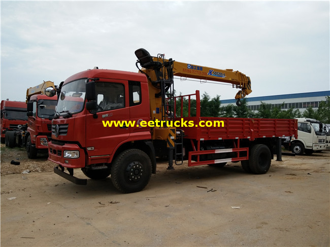 DFAC 8ton Crane Trucks