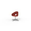 Modern Chairs Metal Golden Legs Velvet Fabric Color Customizable Seat Office Sofa Chair
