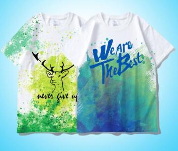 New Customized Full Cover Print T-shirt Unisex