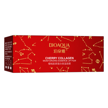Bioaqua Cherry Collagen Labbra Mask - Film idratante idratante (20 pezzi)