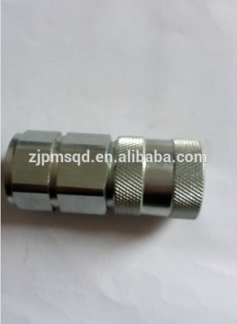 flat face hydraulic quick coupling quick coupler female carbon steel