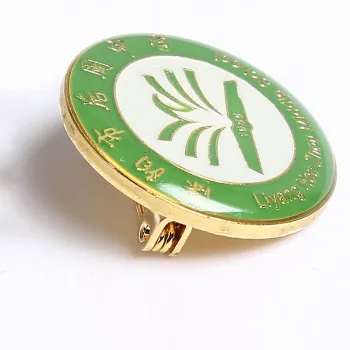 Custom high quality enamel lapel pins with epoxy