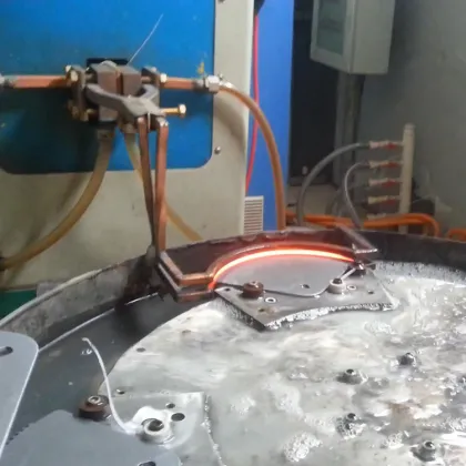 Steel Rod Induction Through Heating Machine