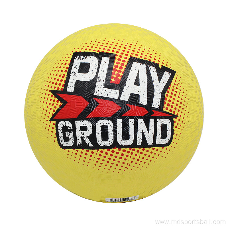 Yellow 8.5 inch playground Ball dodgeball kickball