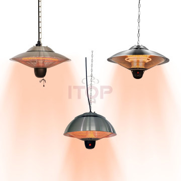 Ceiling Mounted Remote Control Electric Outdoor Heater for Patios