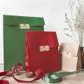 Sac en papier cadeau exquis de Noël