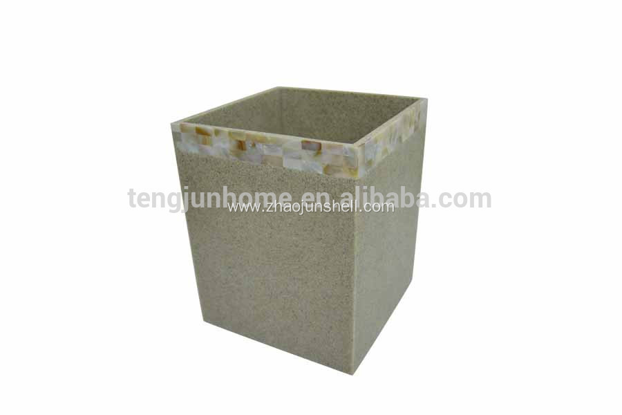 Innotive sandstone waste bin for home and hotel