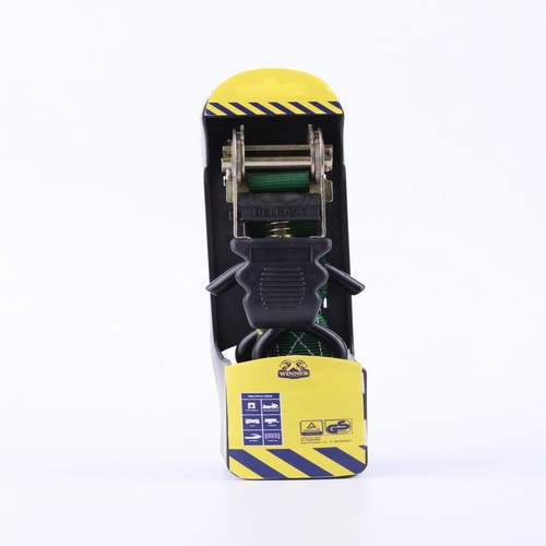 4 en 1 juego de cinta de amarre para vehículo de tablero de plástico 25MM / 680KGS / 1500LBS