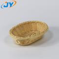 China plastic rattan washable snack basket Factory