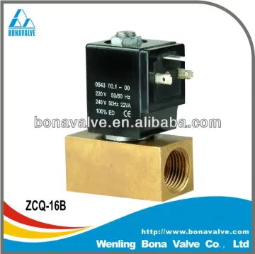 2/2 way Solenoid Valve for air and water (ZCQ-16B)