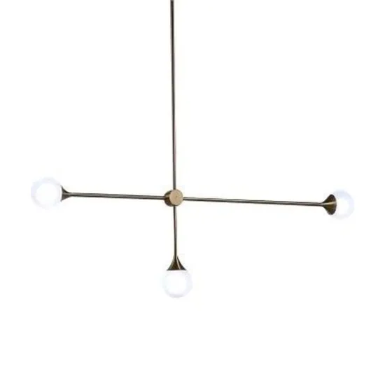 INSHINE Bulb Simple Brass Pendant Light