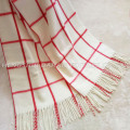 100% Acrylic blanket with tassels