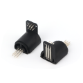 Special shaped semi-circular connector 6P double