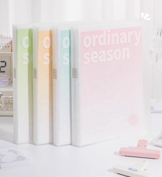 Plastic Display Presentation Book A4 Pockets Folder