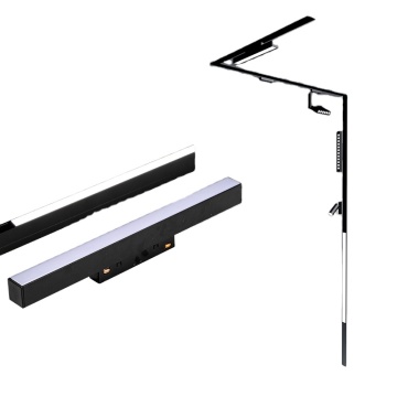 ERDU 10w 20w 30w Magnetic LED Track Light for Hotel and Showroom - Customized Aluminum Alloy Track Light System