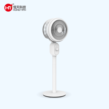 HONETIAN spiral grill 3 speeds auto oscillation 8 inches AC circulator custom colors indoor plastics stand fan