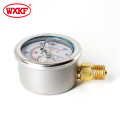 Bourdon Tube Homogenizer Sanitary Pressure Gauge