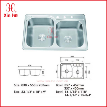 above counter apron kitchen sinks