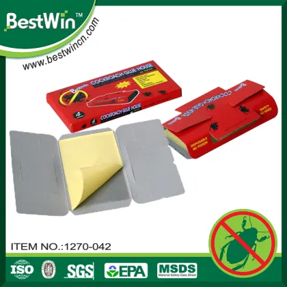 BSTW MSDS certification insects trapper and garden animal trapper cockroach glue trap