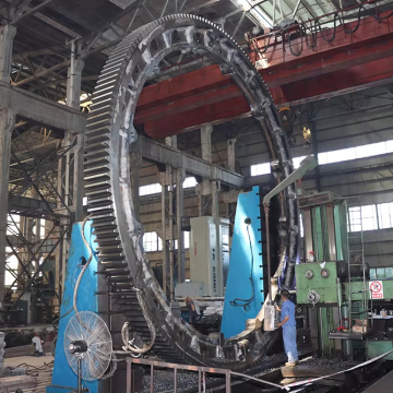 Customize Rotary Kiln Big Gear & Large Diameter Girth Gear