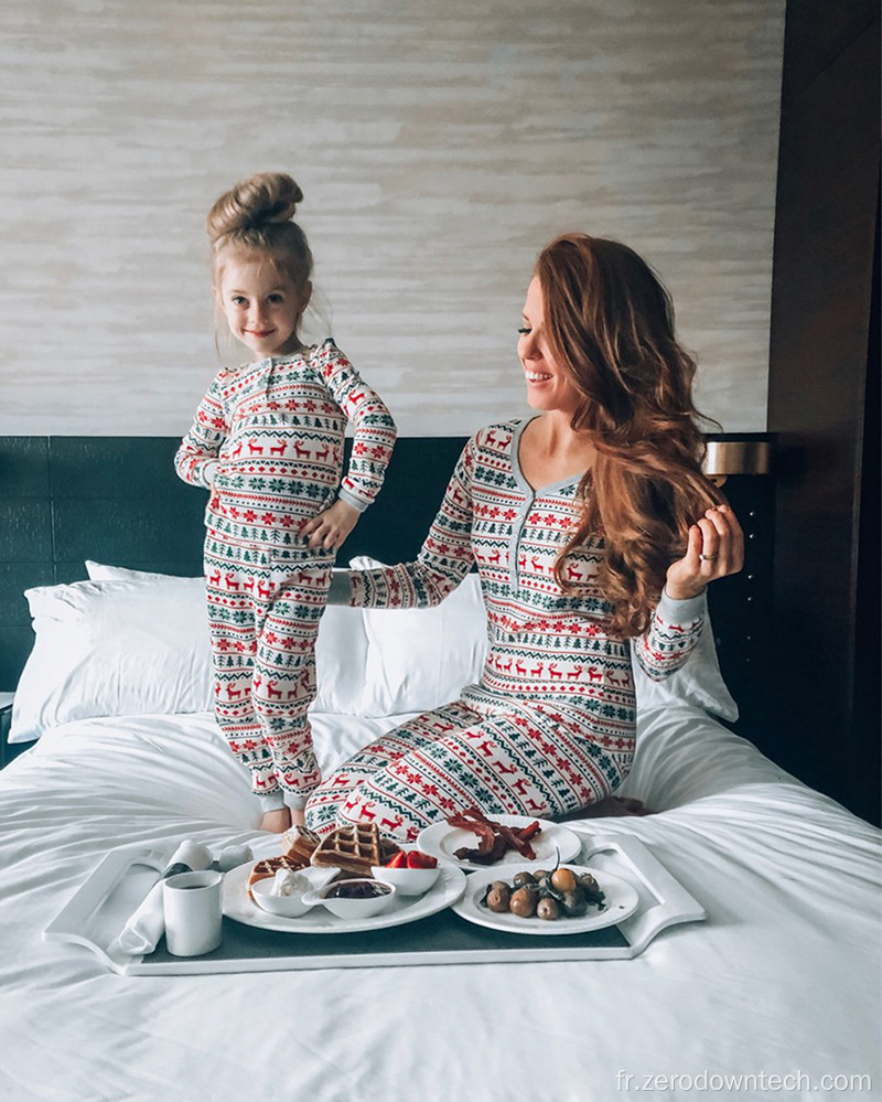 pyjama de noël familial assorti pas cher