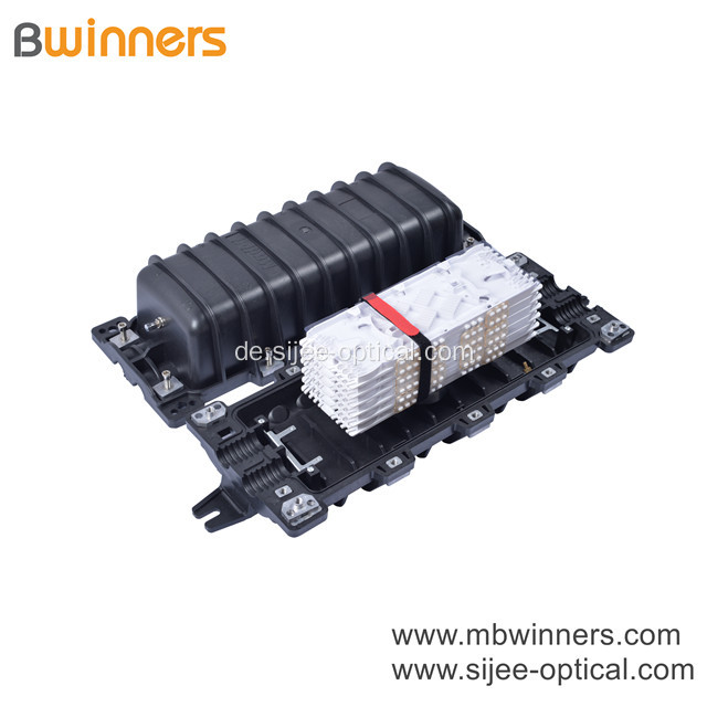Kabelklemmenkasten Optischer Spleißverschluss Mit Spleißkassette Bis zu 144 Adern