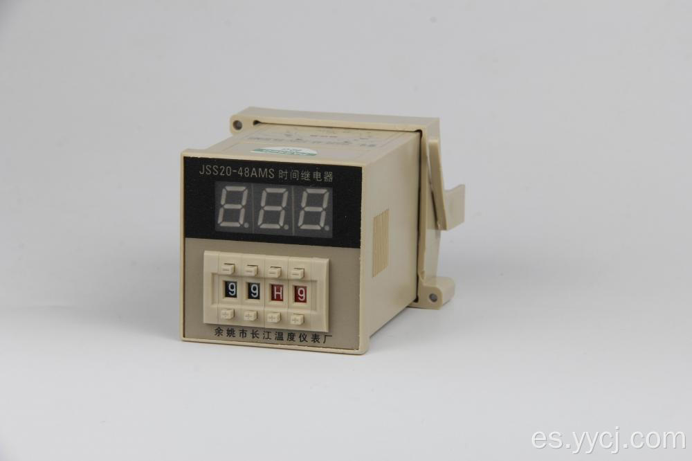 JSS20-48 99.9hms Control de tiempo Pantalla digital Relé de tiempo