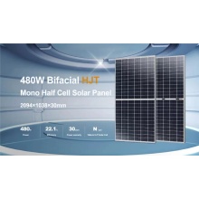 166 mm 144cells HJT Mono Mal cell PV Modulo