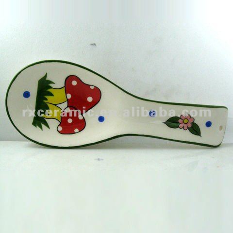 2010 Slight Color Quiet Shap Spoon -Mushroom