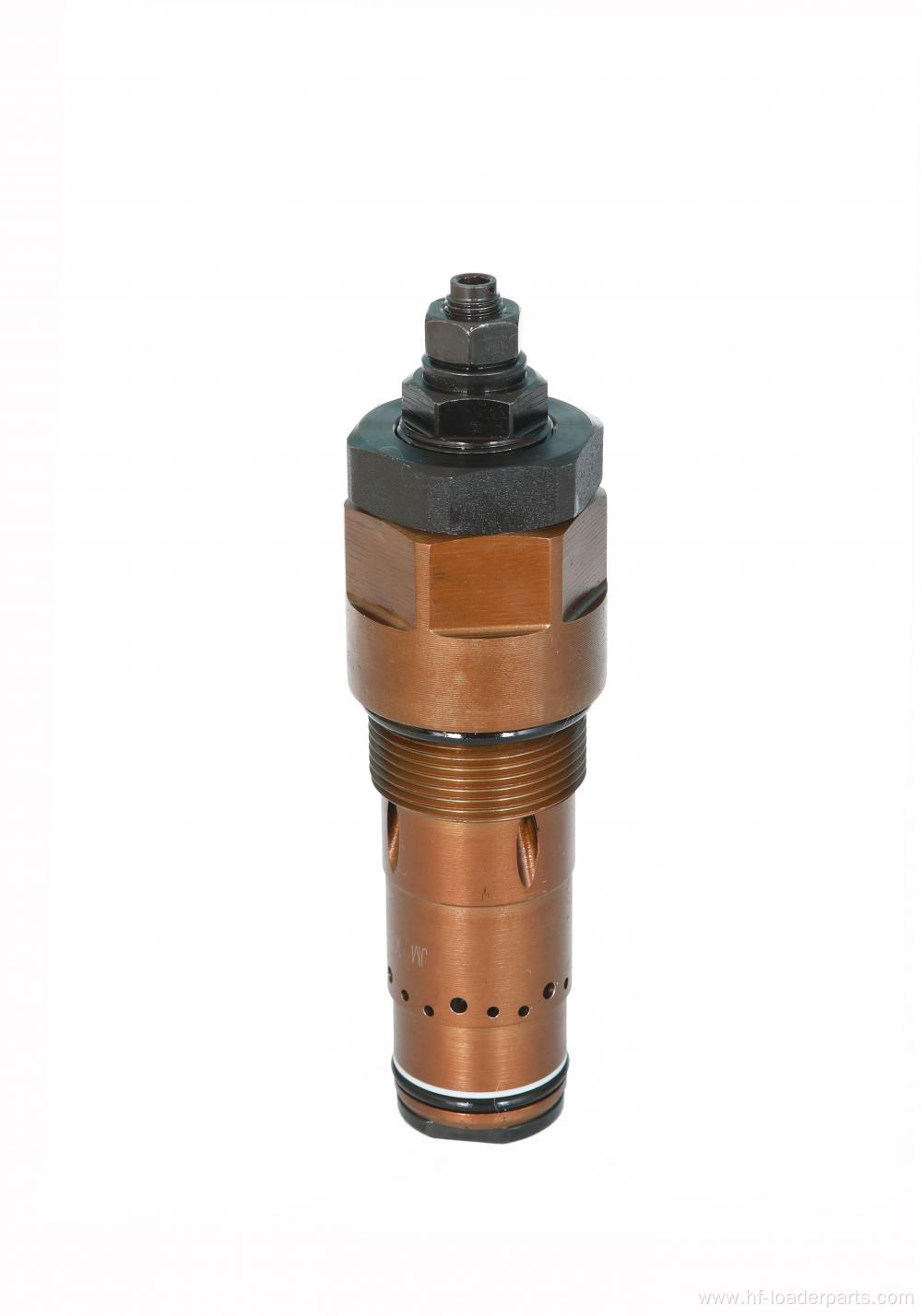 Hydraulic relief valve loader multi way valve