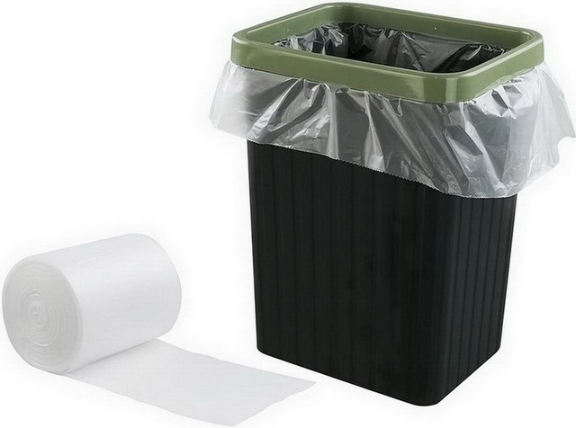 16 Gallon Cornstarch Waste Bin Liner Plastic Packaging Trash Garbage Bag