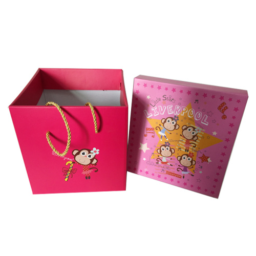 Large capacity foldable corrugated Gift box packaging