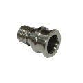 قطعات چرخانده شده CNC مهره شیلنگ خودرو دقیق