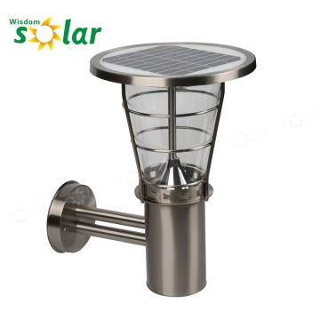 IP65 Stainless Steel Outdoor Solar Wall Lantern
