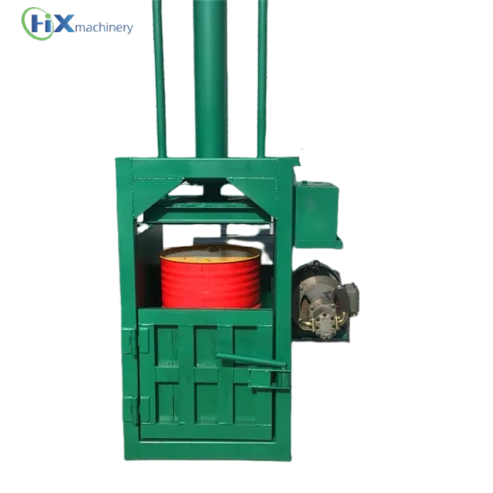 Vertical Hydraulic Baler Press Machine for Aluminium Cans (200kg)