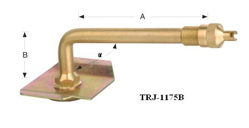 Screw-on Large Bore OTR Tire Valve TRJ-1075