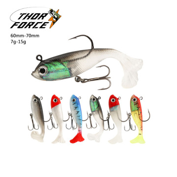 THORFORCE T Tail Fishing Lures - VIB Plastic Baits for Trolling