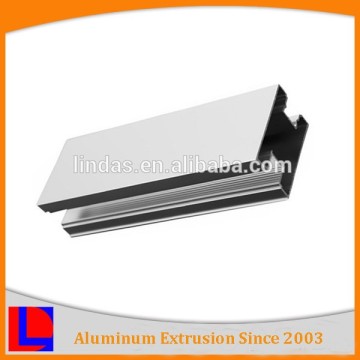 Natural anodized 6000 series sliding profile aluminium extrusion h profile